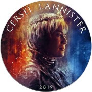 USA GAME OF THRONES II - CERSEI LANNISTER GOT American Silver Eagle 2019 Walking Liberty $1 Silver coin 1 oz